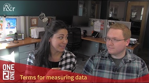 R&R with ONE 2 ONE - E.03 - Terms for measuring Data