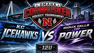 KC Icehawks vs Sioux Falls Jr Power 12u