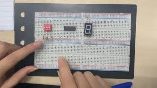 شرح 7-segment بالتفصيل نظري وعملي- تيم / العتاولة.
