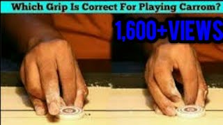 How to hold the carrom striker|#carromplayer#carromboard#carromgrip#10klikes