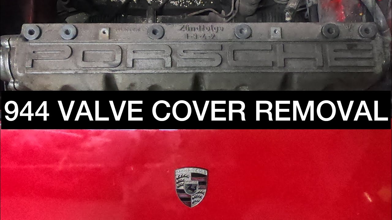 Spinoff 944 Valve Cover Removal YouTube