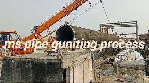 ms pipe guniting process.ms pipe guniting plant