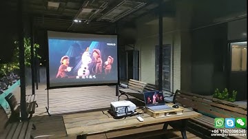 XY Screen Durable Best-Selling Outdoor Indoor Fast Folding Projector Screen