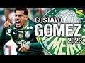 Gustavo gmez 2023  desarmes passes  gols  palmeiras 