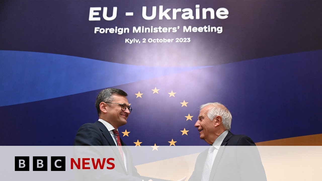 Ukraine war: EU ministers meet in Kyiv following US funding concerns – BBC News