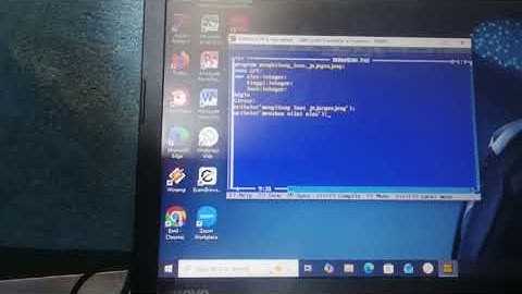 Cara menyelesaikan soal geometri(jajar gejang)menggunakan aplikasi Turbo pascal 