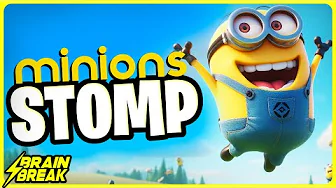 🍌 Minions Stomp 🍌 Brain Break for Kids 🍌 Just Dance 🍌 Danny GoNoodle 🍌 Jump Challenge