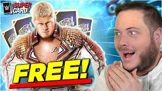 Everything in This WWE SuperCard Video is FREE!! New Global Draft Patterns!