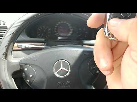 Mercedes W211 გასაღების პროგრამირება . gasagebis programireba