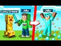 We Found LUCKY CREEPERS In MINECRAFT! (Insane)