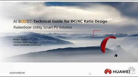 [Webinar] Technical Guide for DC/AC Ratio Design