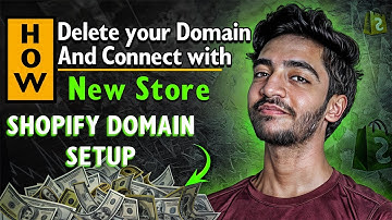 How to delete and connect domain in Shopify store | Easy method hindi/urdu