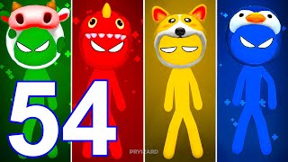 Stickman Party 1 2 3 4 MiniGames - Gameplay Part 54 How To Win All 9 Games In Tournament Mode