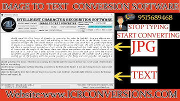 Image to Text Converter App | Image to Text Conversion Software for pc | ICR Image to Text Converter