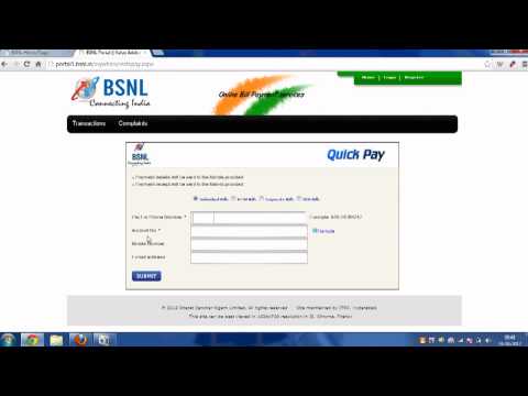 How to Pay BSNL Bill Online directly through the BSNL Portal | Broadband and Landline