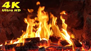 🔥 Relaxing Cabin Fireplace Retreat, Forest Cabin Fireplace Relaxation, Fireplace Sounds Winter Dream