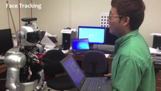 Face and Skeleton Tracking Demo on Hubo+