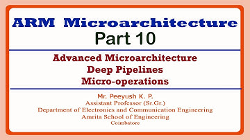 Advanced Microarchitecture Deep Pipelines Microoperations | ARM Microarchitecture Part 10