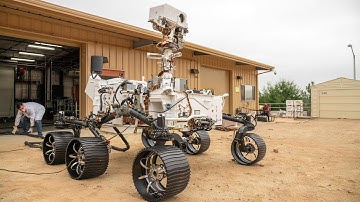 NASA JPL Mars Yard Tour