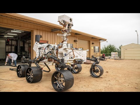 NASA JPL Mars Yard Tour