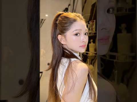 <strong>Easy</strong> half <strong>up</strong> hairstyle | 반묶음 예쁘게 묶는 법