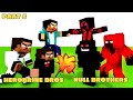 Monster School PART 5: HEROBRINE BROTHER VS NULL BROTHERS- Minecraft Animation Story