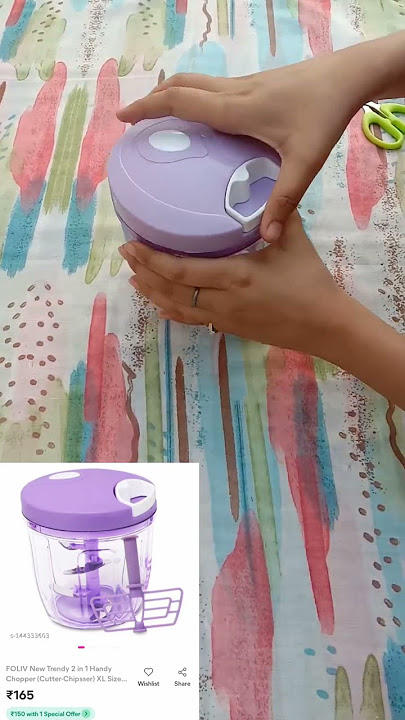 Vegetable Chopper from Meesho l Unboxing l