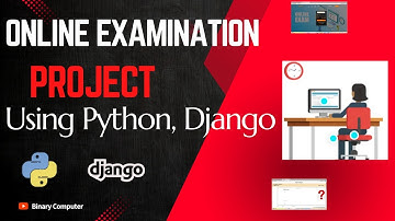 Online Examination System Demo | Python Django, HTML, CSS, JS, Bootstrap