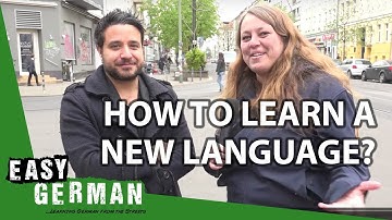 How to learn a new language? (with Luca Lampariello) | Easy German 138