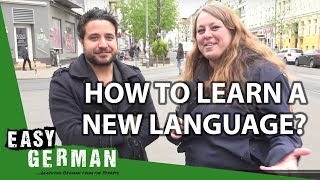 How to learn a new language? (with Luca Lampariello) | Easy German 138