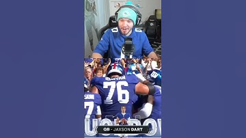 Jaxson Dart Era Officially Begins For New York Giants #nfl #nfltrending #nflfootball #nflviral