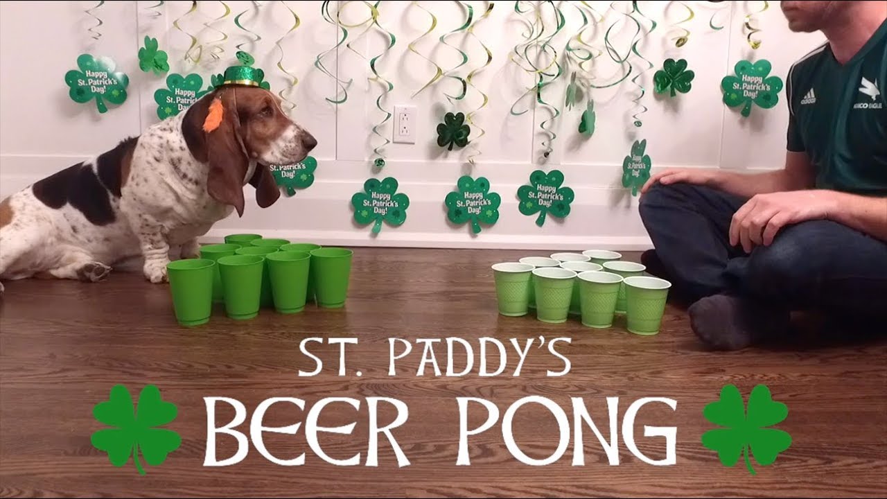 sweetwater st. patrick's day beer pong!
