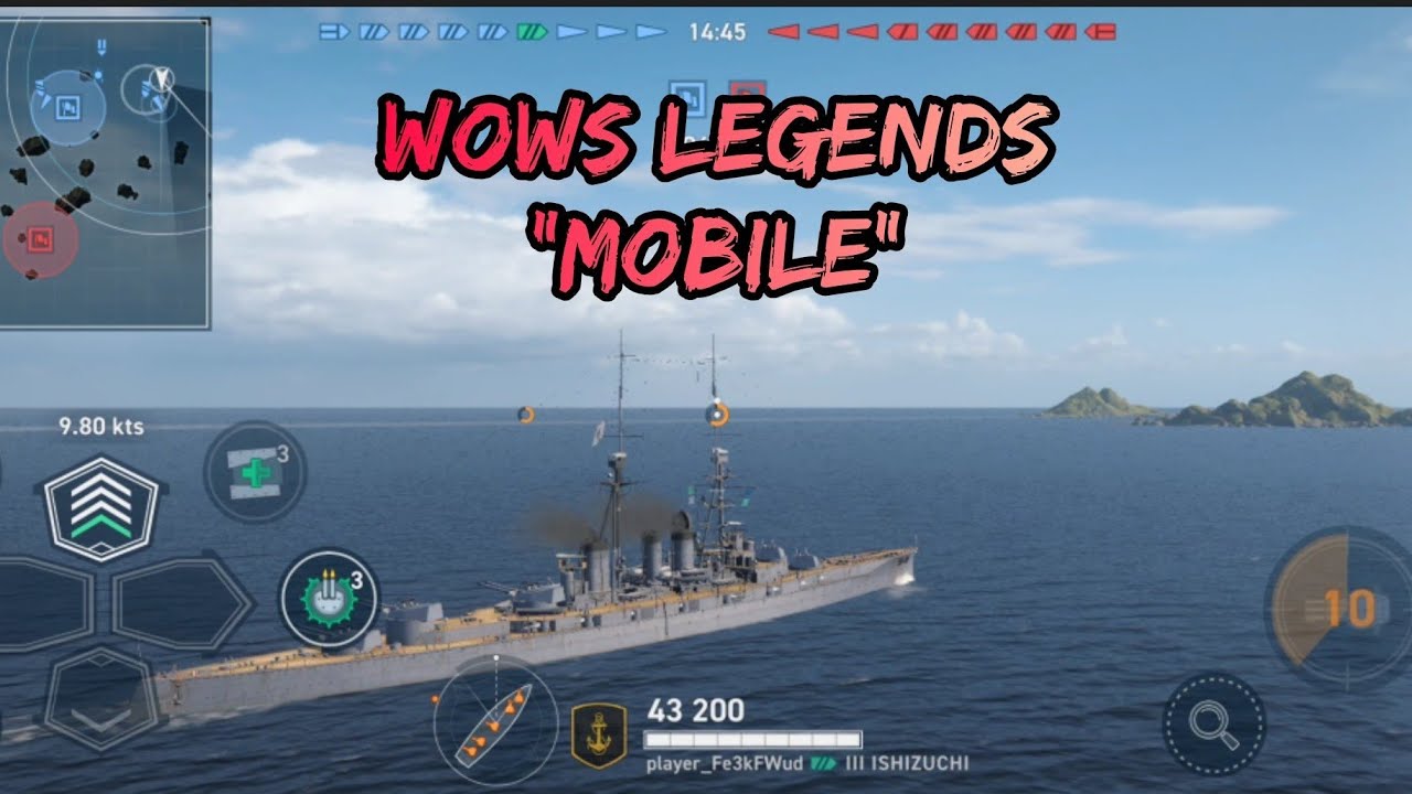 World of Warships Legends Mobile: From Blitz Eyes 