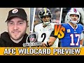 PITTSBURGH STEELERS X BUFFALO BILLS PLAYOFF PREVIEW