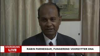 Beëdiging Rabin Parmessar tot fungerend voorzitter DNA