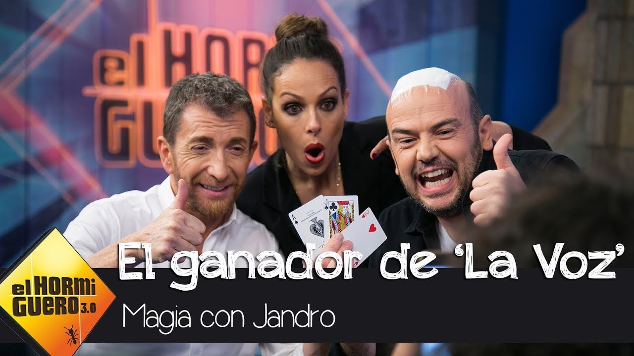 Eva González y Jandro deciden quién ganará 'La Voz' - El Hormiguero 3.0 antena 3 vis a vis