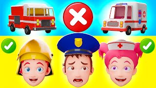 Where is  My Police Siren + More Nursery Rhymes and Kids Songs