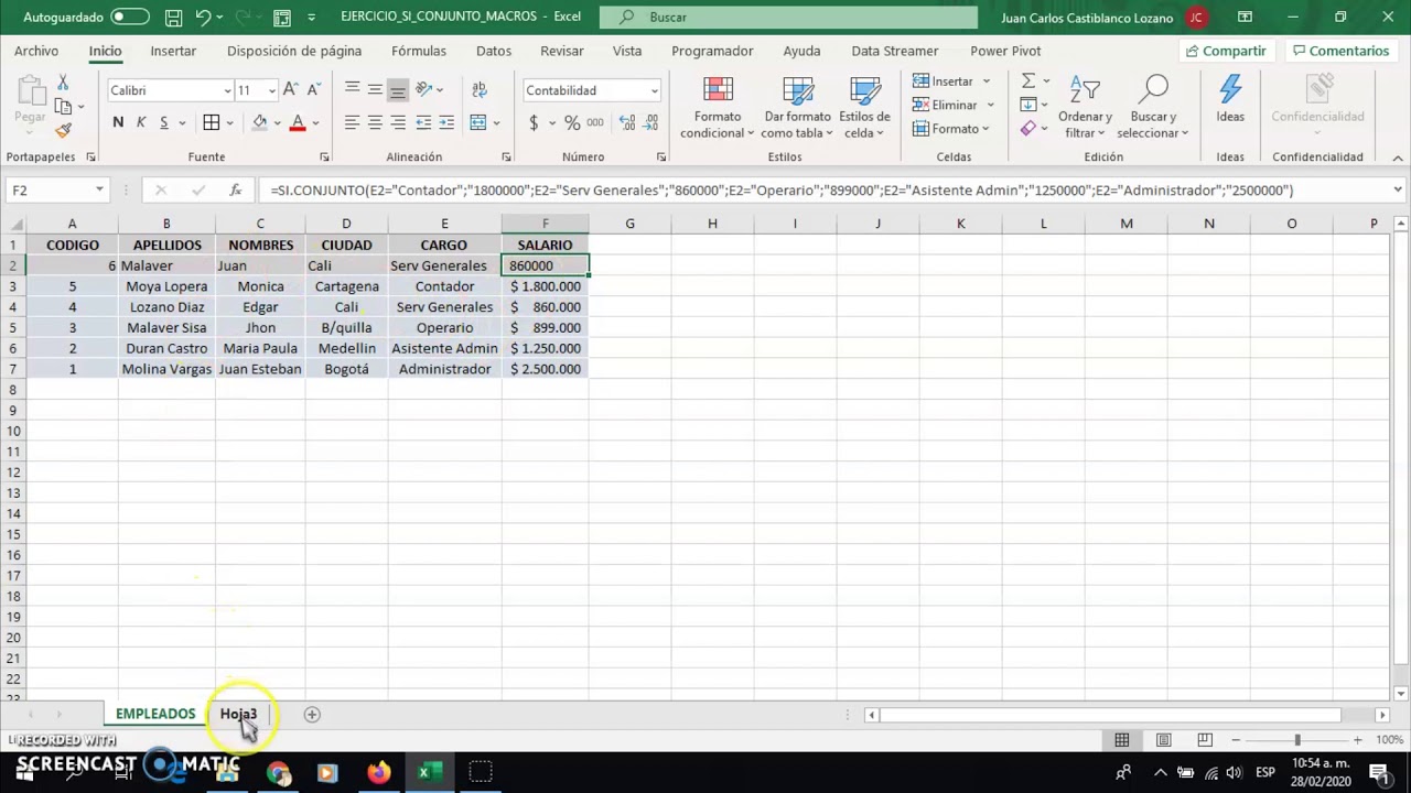 Macros Excel - YouTube