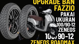 Fazzio Naik Kasta! Ban Baru Zeneos Roadmax 100/90-12, Hasilnya Bikin Kaget!