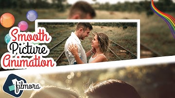 Smooth Picture Animation – Photo Slideshow in Filmora 14
