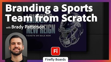 Branding a Sports Team from Scratch in Firefly Boards with Brady Patterson
