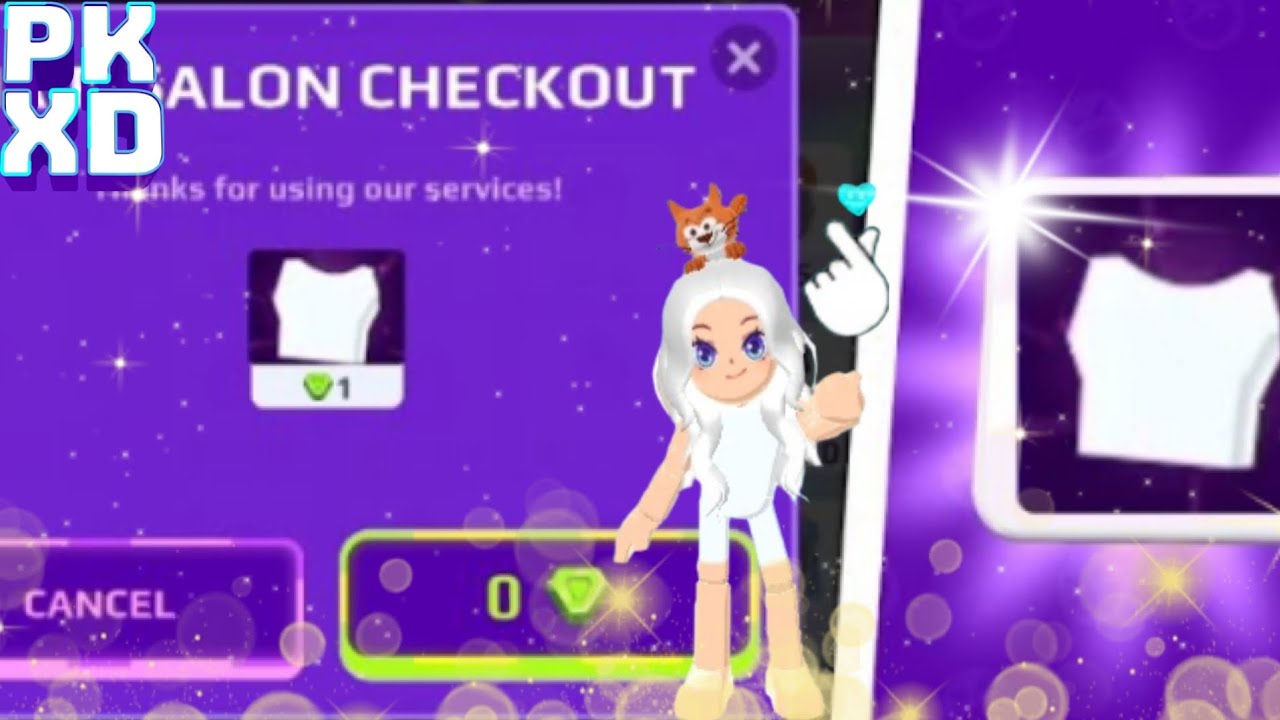 💜Como Conseguir El Atuendo Blanco Gratis En PK XD 