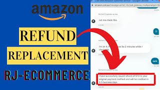 How To Get Refund On Amazon prime | Refund Trick 2023 | Amazon saiy Refund lenay ka trick 2023 | RJ