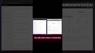 Fairino cobot + node-red modbus tcp/ip #computervision #robot #automation