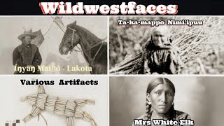 Íŋyaŋ Matȟó Lakota - Ta-ka-mappo Nimi'ipuu - Various Artifacts - Mrs White Elk Cheyenne