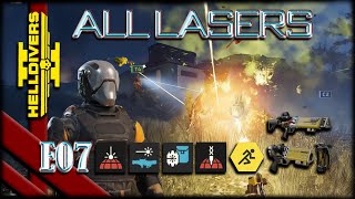 Can we beat a helldive as ghost busting laser troopers? Laser troopers! | Helldivers 2 Loadouts E07