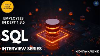 MySQL Interview Question 6 | SQL IN Operator Explained | Find Employees by Department|2026 Interview
