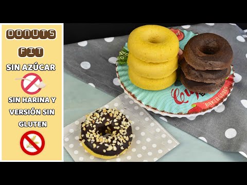 Healthy Sugar-Free and Gluten-Free Donuts - FIT DONUTS