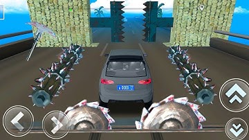 DEADLY RACE #6 Speed Car Bumps Challenge 3d Gameplay Android IOS CHALLENGES GAMEPLAY