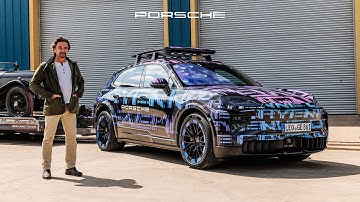 Richard Hammond drives the electric Cayenne for the first time